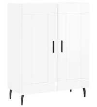 Sideboard Hochglanz-Weiß 69,5x34x90 cm Holzwerkstoff