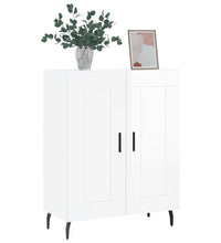 Sideboard Hochglanz-Weiß 69,5x34x90 cm Holzwerkstoff