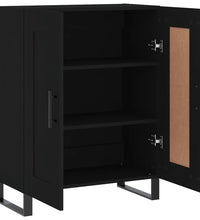 Sideboard Schwarz 69,5x34x90 cm Holzwerkstoff