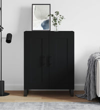 Sideboard Schwarz 69,5x34x90 cm Holzwerkstoff