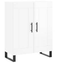 Sideboard Hochglanz-Weiß 69,5x34x90 cm Holzwerkstoff