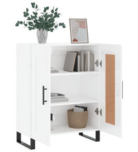 Sideboard Hochglanz-Weiß 69,5x34x90 cm Holzwerkstoff