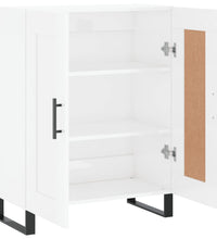 Sideboard Hochglanz-Weiß 69,5x34x90 cm Holzwerkstoff