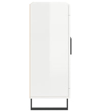 Sideboard Hochglanz-Weiß 69,5x34x90 cm Holzwerkstoff