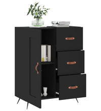 Sideboard Schwarz 69,5x34x90 cm Holzwerkstoff