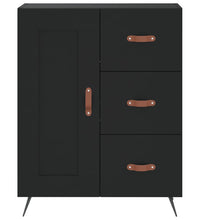 Sideboard Schwarz 69,5x34x90 cm Holzwerkstoff