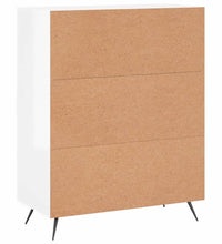 Sideboard Hochglanz-Weiß 69,5x34x90 cm Holzwerkstoff
