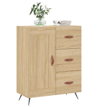 Sideboard Sonoma-Eiche 69,5x34x90 cm Holzwerkstoff