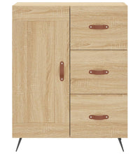 Sideboard Sonoma-Eiche 69,5x34x90 cm Holzwerkstoff