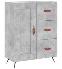 Sideboard Betongrau 69,5x34x90 cm Holzwerkstoff