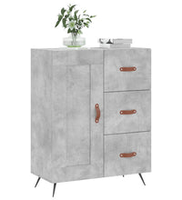 Sideboard Betongrau 69,5x34x90 cm Holzwerkstoff