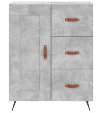Sideboard Betongrau 69,5x34x90 cm Holzwerkstoff