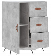 Sideboard Betongrau 69,5x34x90 cm Holzwerkstoff
