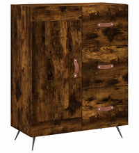 Sideboard Räuchereiche 69,5x34x90 cm Holzwerkstoff