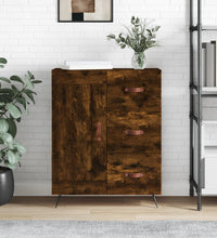Sideboard Räuchereiche 69,5x34x90 cm Holzwerkstoff