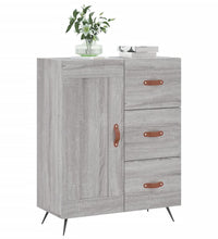 Sideboard Grau Sonoma 69,5x34x90 cm Holzwerkstoff