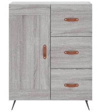 Sideboard Grau Sonoma 69,5x34x90 cm Holzwerkstoff