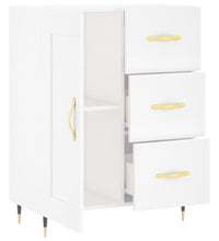 Sideboard Weiß 69,5x34x90 cm Holzwerkstoff