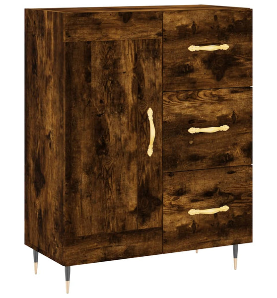 Sideboard Räuchereiche 69,5x34x90 cm Holzwerkstoff