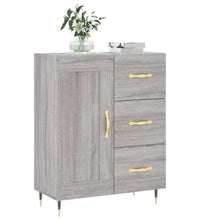 Sideboard Grau Sonoma 69,5x34x90 cm Holzwerkstoff