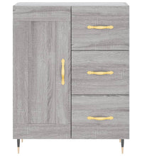 Sideboard Grau Sonoma 69,5x34x90 cm Holzwerkstoff