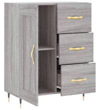 Sideboard Grau Sonoma 69,5x34x90 cm Holzwerkstoff