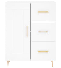 Sideboard Weiß 69,5x34x90 cm Holzwerkstoff