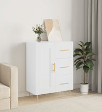 Sideboard Weiß 69,5x34x90 cm Holzwerkstoff