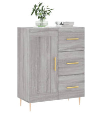 Sideboard Grau Sonoma 69,5x34x90 cm Holzwerkstoff