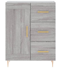 Sideboard Grau Sonoma 69,5x34x90 cm Holzwerkstoff