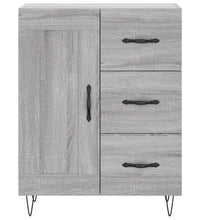 Sideboard Grau Sonoma 69,5x34x90 cm Holzwerkstoff