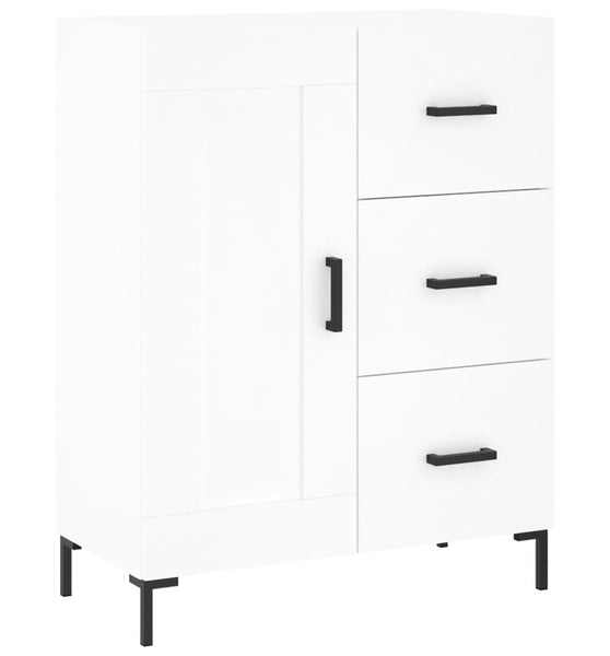 Sideboard Weiß 69,5x34x90 cm Holzwerkstoff
