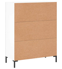 Sideboard Weiß 69,5x34x90 cm Holzwerkstoff