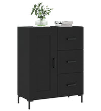 Sideboard Schwarz 69,5x34x90 cm Holzwerkstoff