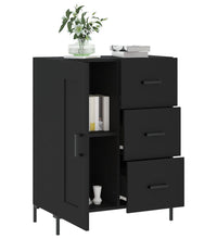 Sideboard Schwarz 69,5x34x90 cm Holzwerkstoff