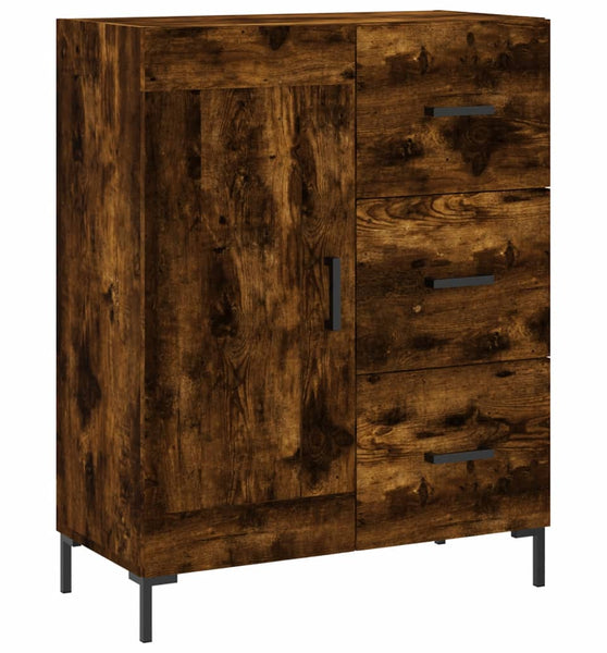 Sideboard Räuchereiche 69,5x34x90 cm Holzwerkstoff