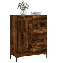Sideboard Räuchereiche 69,5x34x90 cm Holzwerkstoff