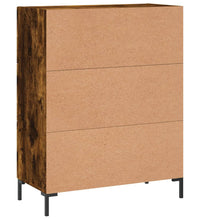 Sideboard Räuchereiche 69,5x34x90 cm Holzwerkstoff