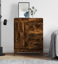 Sideboard Räuchereiche 69,5x34x90 cm Holzwerkstoff
