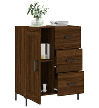 Sideboard Braun Eichen-Optik 69,5x34x90 cm Holzwerkstoff