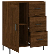 Sideboard Braun Eichen-Optik 69,5x34x90 cm Holzwerkstoff