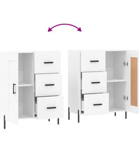 Sideboard Weiß 69,5x34x90 cm Holzwerkstoff