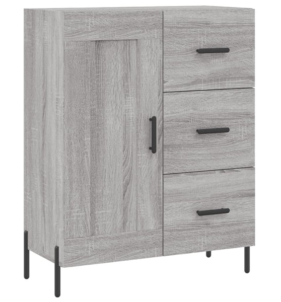 Sideboard Grau Sonoma 69,5x34x90 cm Holzwerkstoff