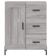 Sideboard Grau Sonoma 69,5x34x90 cm Holzwerkstoff