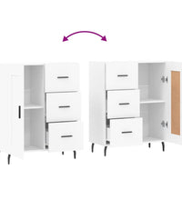 Sideboard Weiß 69,5x34x90 cm Holzwerkstoff