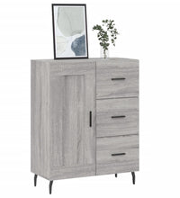 Sideboard Grau Sonoma 69,5x34x90 cm Holzwerkstoff