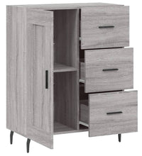 Sideboard Grau Sonoma 69,5x34x90 cm Holzwerkstoff