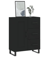 Sideboard Schwarz 69,5x34x90 cm Holzwerkstoff