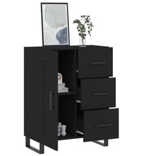 Sideboard Schwarz 69,5x34x90 cm Holzwerkstoff