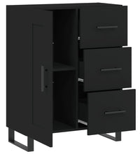 Sideboard Schwarz 69,5x34x90 cm Holzwerkstoff